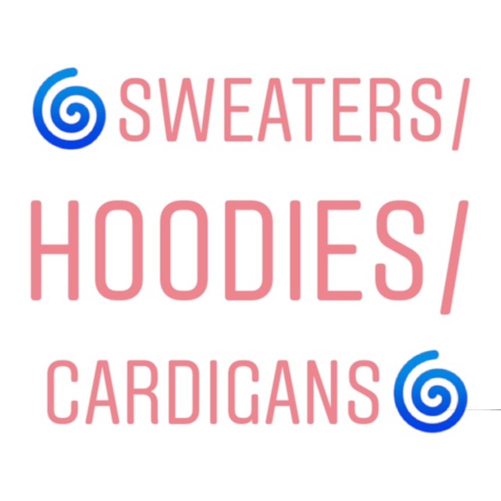SWEATERS/HOODIES/CARDIGANS